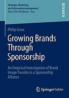 Growing Brands Through Sponsorship An Empirical Investigation of Brand Image Transfer in a Sponsorship Alliance