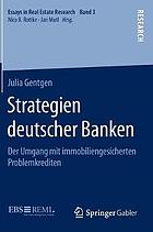 Strategien deutscher Banken