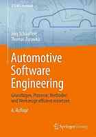 Automotive Software Engineering Grundlagen, Prozesse, Methoden und Werkzeuge effizient einsetzen