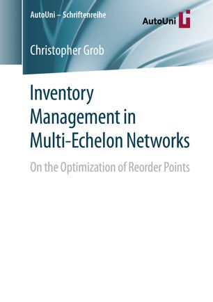 Inventory management in multi-echelon networks on the optimization of reorder points
