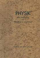Physik : Ein Lehrbuch