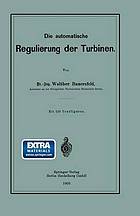 Die automatische Regulierung der Turbinen