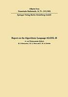 Report on the algorithmic language ALGOL 68