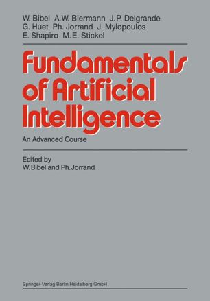 Fundamentals of Artificial Intelligence : an Advanced Course