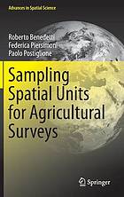 Sampling spatial units for agricultural surveys
