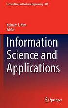 Information science and applications