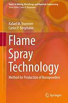 Flame spray technology : method for production of nanopowders