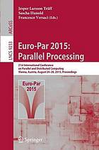 Parallel processing proceedings