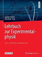 Lehrbuch zur Experimentalphysikn3, Elektrizität und Magnetismus