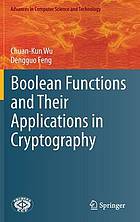 Boolean Functions and Their Applications in Cryptography