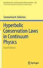 Hyperbolic conservation laws in continuum physics