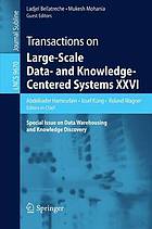 Transactions on large-scale data- and knowledge-centered systems 26