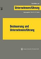 Besteuerung und Unternehmensführung