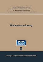 Plankostenrechnung : Bericht über die Plankostentagung im Januar 1949