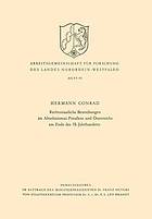 Rechtsstaatliche Bestrebungen im Absolutismus Preußens und Österreichs am Ende des 18. Jahrhunderts