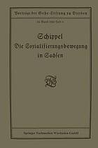 Die Sozialisierungsbewegung in Sachsen : Vortrag gehalten in der Gehe-Stiftung zu Dresden am 13. März 1920