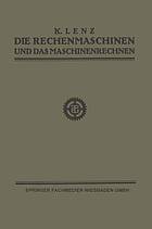 Die Rechenmaschinen und das Maschinenrechnen