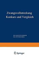 Zwangsvollstreckung Konkurs und Vergleich