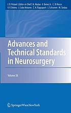 Advances and technical standards in neurosurgery. / Vol. 38