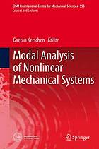 Modal analysis of nonlinear mechanical systems