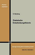 Statistische Entscheidungstheorie