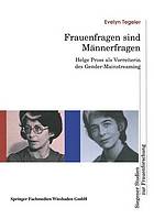 Frauenfragen sind Männerfragen Helge Pross als Vorreiterin des Gender Mainstreaming