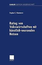 Rating von Volkswirtschaften mit künstlich-neuronalen Netzen