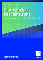 Geringfügige Beschäftigung