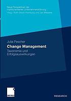 Change-Management Taxonomie und Erfolgsauswirkungen