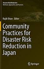 Community practices for disaster risk reduction in Japan