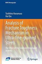 Analysis of fracture toughness mechanism in ultra-fine-grained steels : the effect of the treatment developed in NIMS