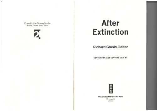 After Extinction