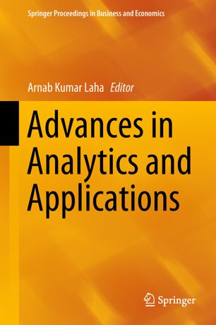 Advances in analytics and applications