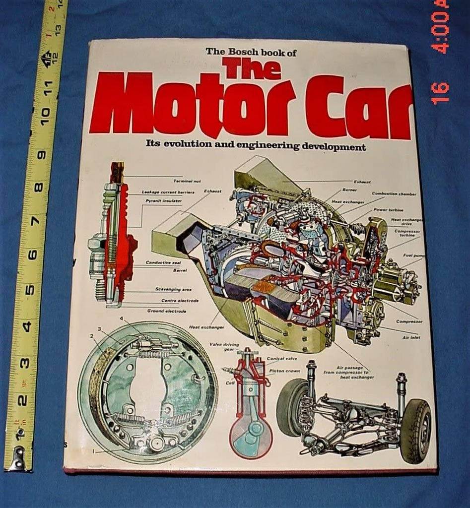 The Bosch book of the motor car: Its evolution and engineering development