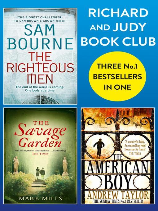 Richard and Judy Bookclub--3 Bestsellers in 1