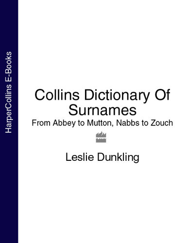 Collins Dictionary of Surnames