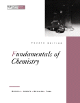 Fundamentals of chemistry