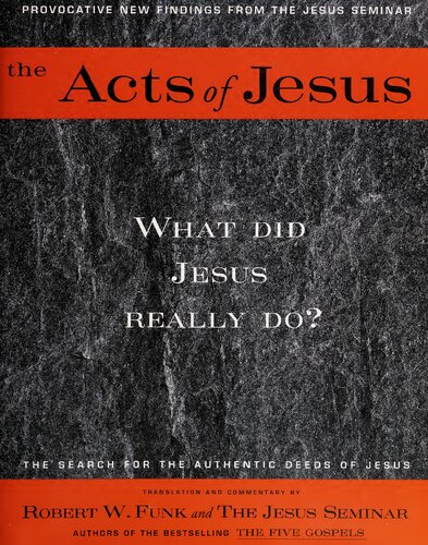 The Acts of Jesus