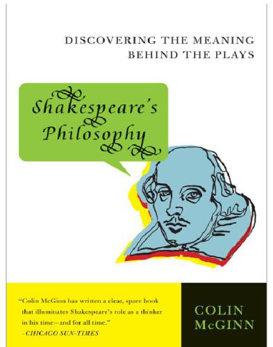 Shakespeare's Philosophy