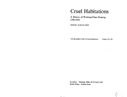 Cruel Habitations