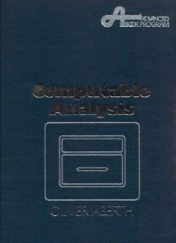 Computable Analysis