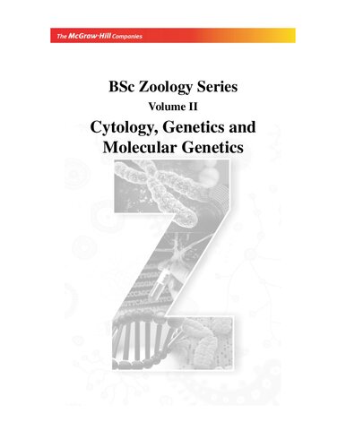 Cytology Genetics And Molecular Genetics, Volume 2