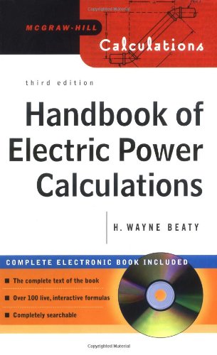 Handbook of Electric Power Calculations [With CDROM]