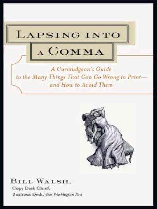 Lapsing Into a Comma