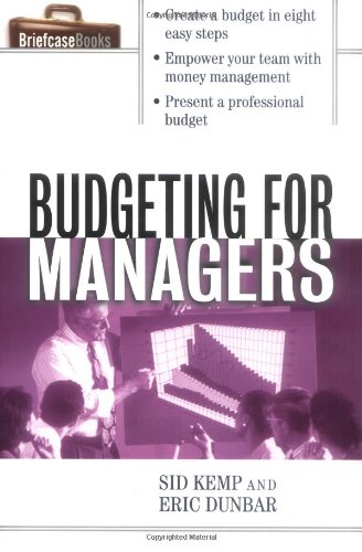 Budgeting for Managers (Briefcase Books)