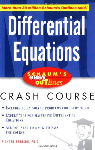 Schaum's Easy Outlines Differential Equations