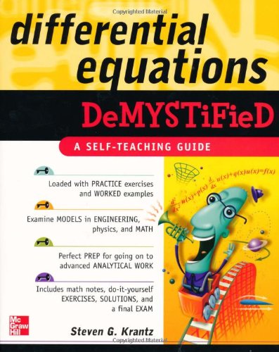 Differential Equations Demystified