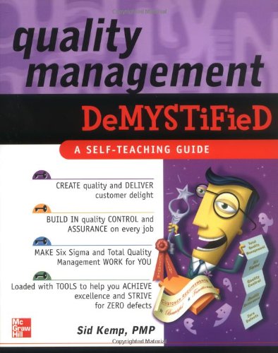 Quality Management Demystified