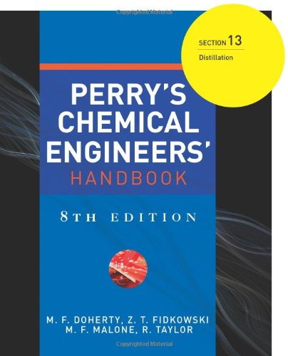 Perry's Chemical Engineers' Handbook 8/E Section 13