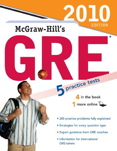 McGraw-Hill's GRE, 2010 Edition